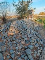 Groot lot kasseien uit porfier, Tuin en Terras, Ophalen, Gebruikt, Natuursteen