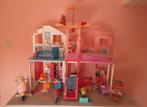Barbie huis / opplooibaar, Kinderen en Baby's, Ophalen, Zo goed als nieuw, Poppenhuis