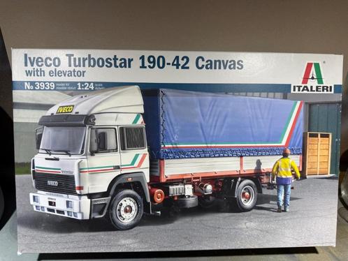 Italeri Iveco Turbostar 190-42 with elevator., Hobby en Vrije tijd, Modelbouw | Auto's en Voertuigen, Nieuw, Truck, Groter dan 1:32