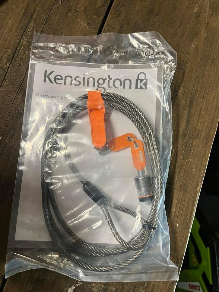 Kensington Microsaver Keyed Retractable Notebook Lock, Computers en Software, Pc- en Netwerkkabels, Nieuw, Ophalen