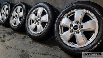 15 inch Mini Cooper One S HeliSpoke 492 F55 F56 Winterbanden beschikbaar voor biedingen