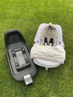 Maxi Cosi Pebble plus + Isofix 2 way fix base, Ophalen, Gebruikt, 0 t/m 18 kg, Verstelbare rugleuning