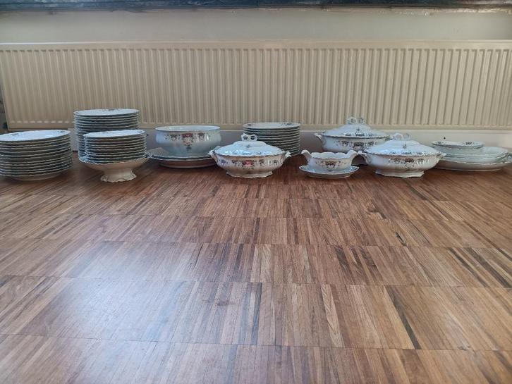 Carl Tielsch Altwasser antiek servies begin 20ste eeuw, Antiek en Kunst, Antiek | Servies compleet, Ophalen of Verzenden