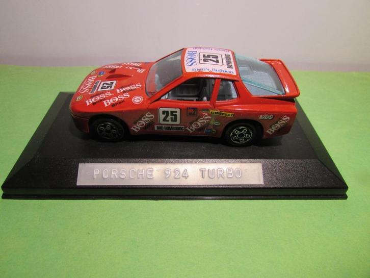 PORSCHE 924 TURBO, Bburago, 1 : 43, Hobby en Vrije tijd, Modelauto's | 1:43, Gebruikt, Auto, Overige merken, Ophalen of Verzenden