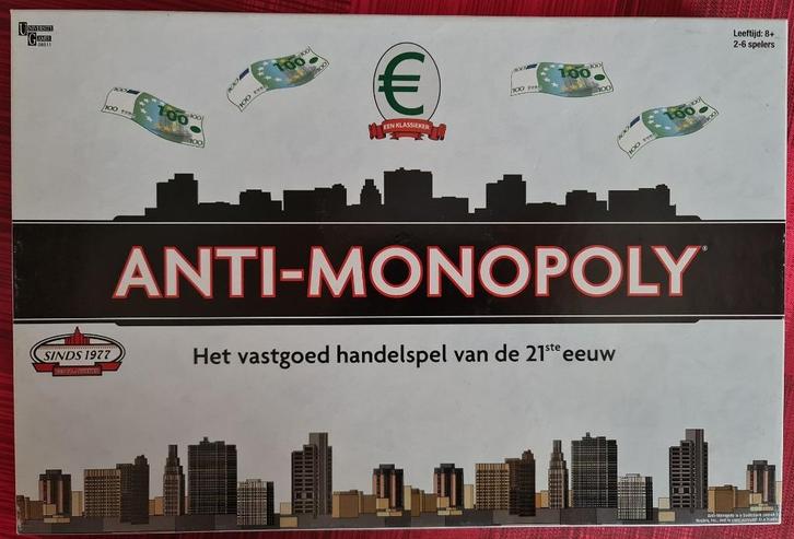 Anti-Monopoly, Hobby en Vrije tijd, Gezelschapsspellen | Bordspellen, Zo goed als nieuw, Ophalen of Verzenden