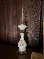 vintage opaline glazen napoleon josephine olielamp, Antiek en Kunst, Antiek | Verlichting, Ophalen