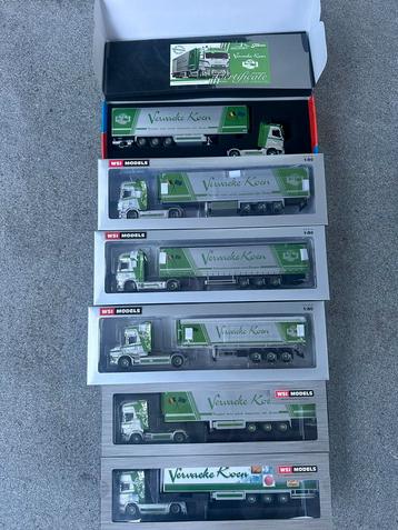 Set Vervaeke Koen – 5x WSI & 1x Tekno beschikbaar voor biedingen