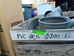 Dyka Partij bochten pvc met dichtingsring, Ophalen, Bochten, PVC, Zo goed als nieuw