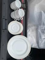 Vijf personen borden en kannen, Huis en Inrichting, Keuken | Servies, Ophalen of Verzenden, Zo goed als nieuw, Bord(en)