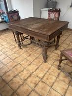 Eiken tafel, Ophalen