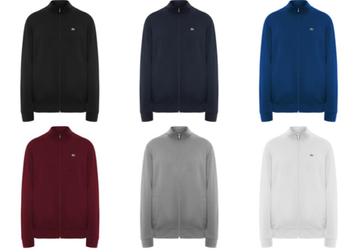 Lacoste Sweatshirt Rits 6 kleuren S,M,L,XL,2XL,3XL Nieuw beschikbaar voor biedingen