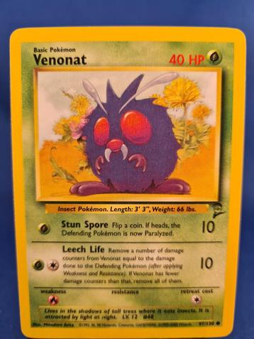 Venonat 97/130 - Base Set 2 beschikbaar voor biedingen