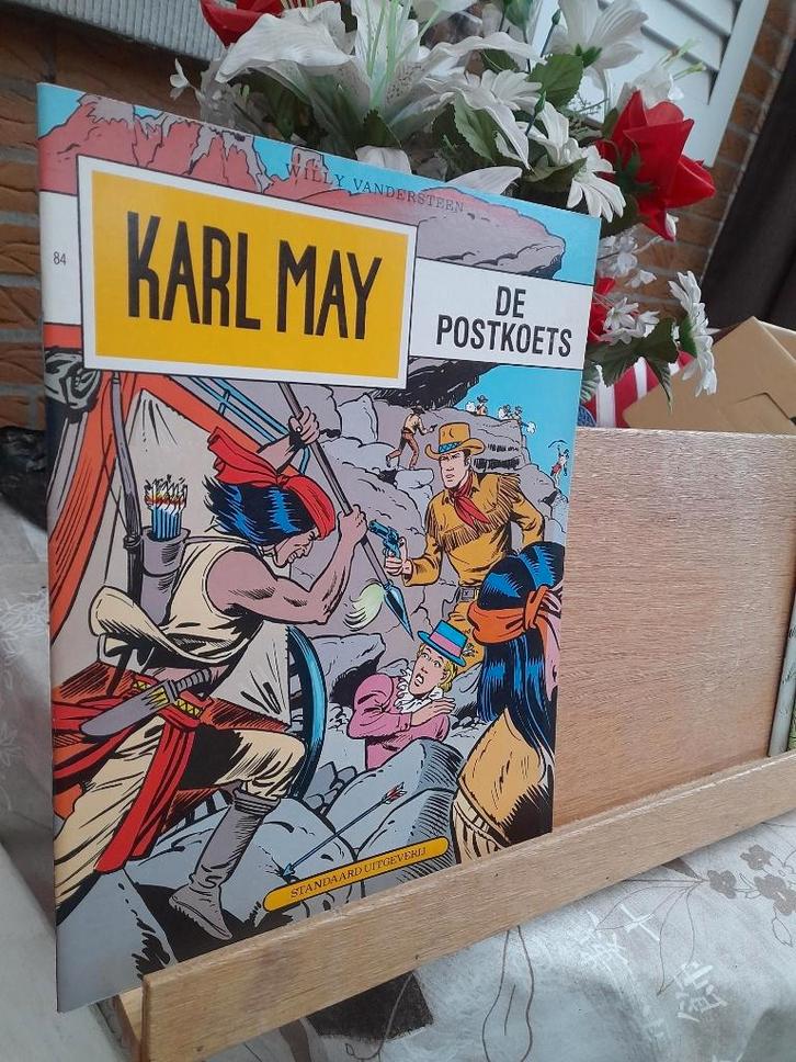 Karl May nr 84  de postkoets  ‘’ eerste en enige druk 1984, Livres, BD, Neuf, Une BD, Enlèvement ou Envoi