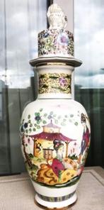 Vaas Porselein Foo Dog Carraresi vintage H 50✨😍�, Antiek en Kunst, Ophalen of Verzenden