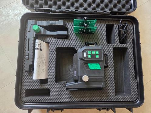STROXX MC3D kruislijnlaser 18 V Max + koffer  (zonder accu), Doe-het-zelf en Bouw, Gereedschap | Boormachines, Zo goed als nieuw