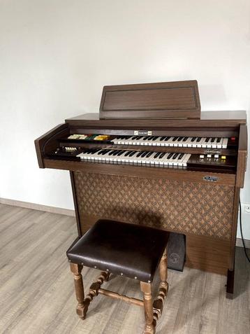 Vintage CRB Elettronica Diamond 720 Elektronisch Orgel – Bru beschikbaar voor biedingen