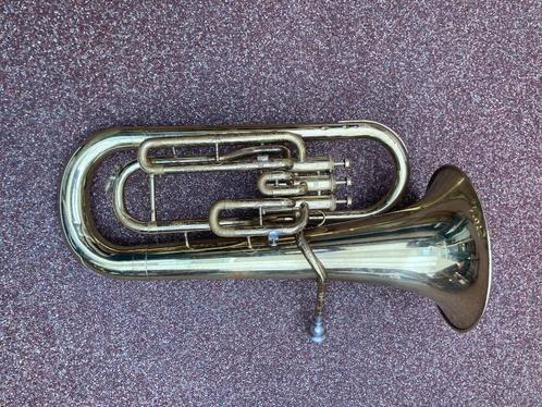 Euphonium Yamaha YEP 201, Muziek en Instrumenten, Blaasinstrumenten | Tuba's, Gebruikt, Euphonium of Tenortuba, Met koffer of draagtas