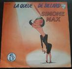 Vinyl 45trs- Simone dax - la queue de billard, Utilisé, Enlèvement ou Envoi