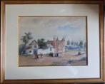 Gesigneerd schilderij - Kasteel van David Tenier