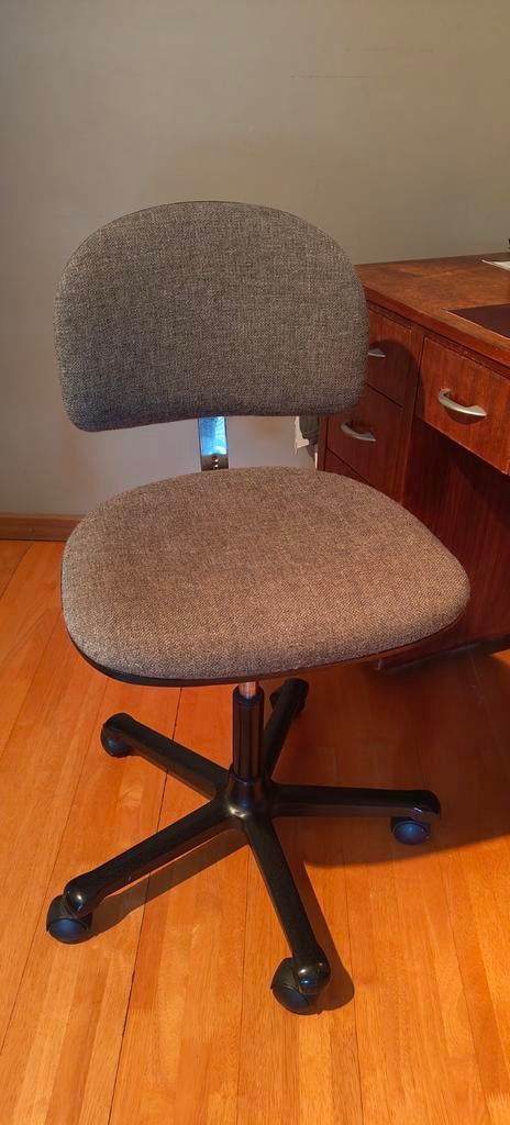 Bureaustoel, Ophalen, Grijs, Bureaustoel