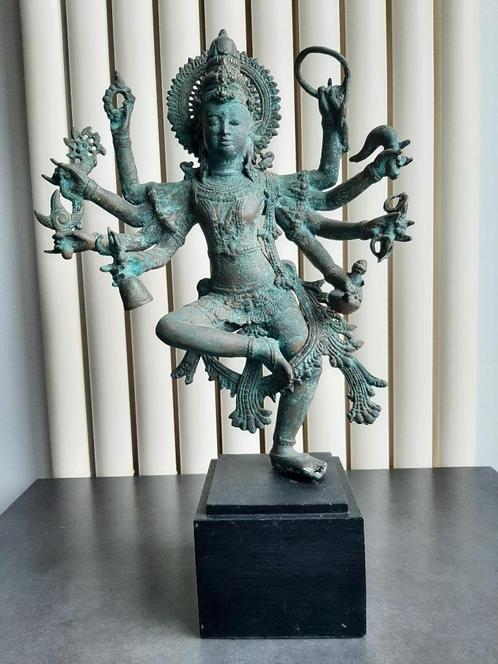 Shiva-statue en bronze-Inde-Asie, Maison & Meubles, Accessoires pour la Maison | Statues de Bouddha, Neuf, Enlèvement ou Envoi