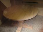 ronde massief eiken tafel, Huis en Inrichting, Tafels | Eettafels, Ophalen, 100 tot 150 cm, Rustiek, Nieuw