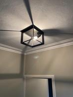 2x verlichting armatuur, Huis en Inrichting, Lampen | Hanglampen, Ophalen, Strak, Gebruikt, Metaal