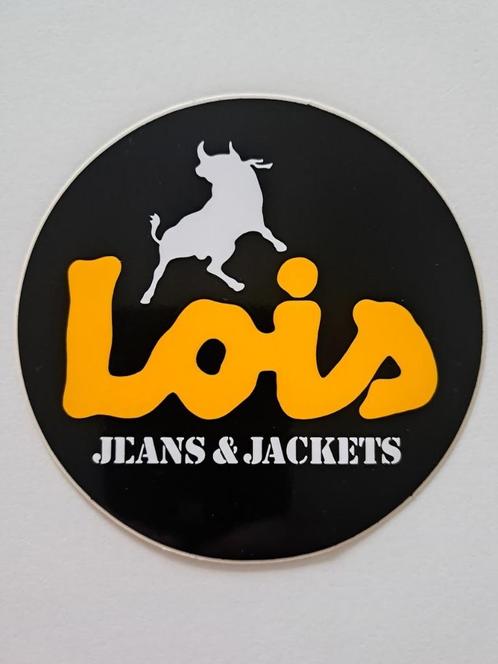 Vintage Sticker - Lois - Jeans & Jackets, Verzamelen, Stickers, Zo goed als nieuw, Merk, Ophalen of Verzenden