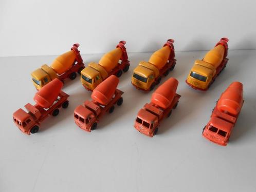 Matchbox nrs 21 en 26 Cement Trucks, Hobby en Vrije tijd, Modelauto's | 1:87, Gebruikt, Bus of Vrachtwagen, Matchbox, Ophalen of Verzenden