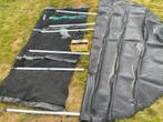 Trampoline doek diameter 380cm + toebehoren!, Ophalen, Gebruikt
