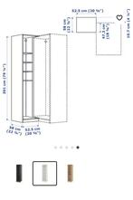 VOLLEDIG hoekelement Ikea pax kast, 100 tot 150 cm, 50 tot 75 cm, Zo goed als nieuw, Ikea