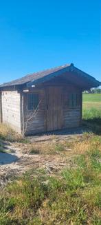 Houten tuinhuis te koop, Tuin en Terras, Tuinhuizen, Ophalen of Verzenden, Gebruikt, Tuinhuis