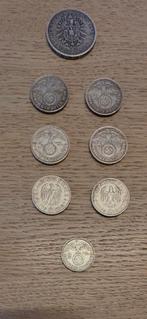 7 zilveren duitse munten, Ophalen of Verzenden, Munten