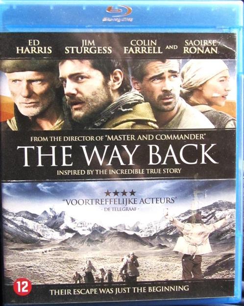 DVD BLU RAY - THE WAY BACK (COLIN FARRELL), Cd's en Dvd's, Dvd's | Actie, Zo goed als nieuw, Oorlog, Alle leeftijden, Ophalen of Verzenden