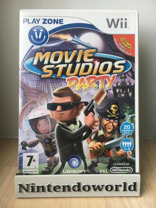 Movie Studios Party (Wii), Games en Spelcomputers, Games | Nintendo Wii, Zo goed als nieuw, Vechten, Ophalen
