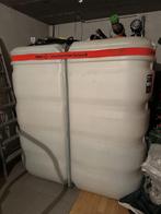 2 WERIT Techno 1503 E brandstoftanks – 1.500 L elk, Doe-het-zelf en Bouw, Ophalen, Gebruikt, Cv-ketel of Combi-ketel, 150 cm of meer