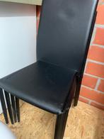 Keukenstoelen, Huis en Inrichting, Ophalen, Gebruikt, Zwart, Overige materialen