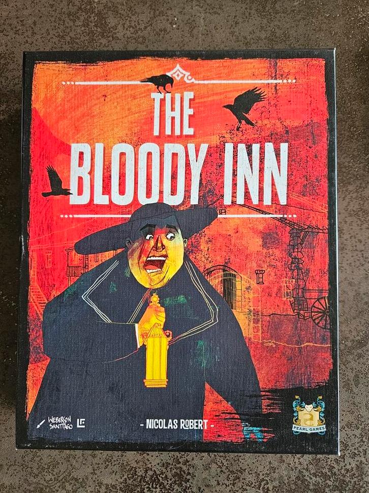 The Bloody Inn, Hobby en Vrije tijd, Gezelschapsspellen | Bordspellen, Zo goed als nieuw, Ophalen of Verzenden