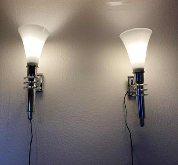 2 vintage designkandelaars beschikbaar voor biedingen