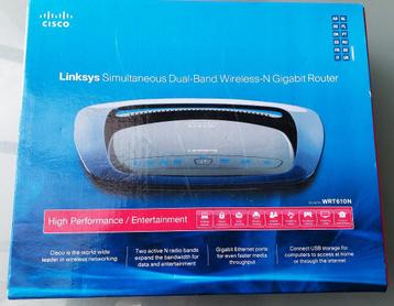 Linksys by Cisco WRT610n - Dual-band Gigabit Router beschikbaar voor biedingen