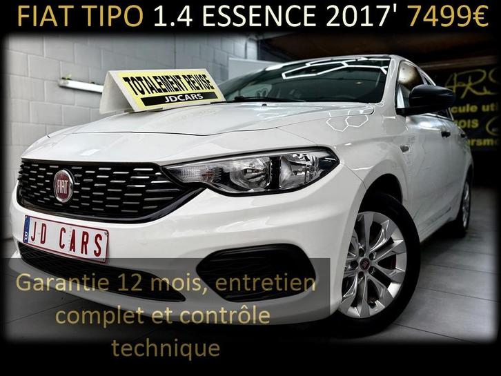FIAT TIPO 1.4 ESSENCE ‼️GARANTIE 1 AN CTOK‼️, Auto's, Fiat, Bedrijf, Te koop, Tipo, ABS, Airbags, Airconditioning, Alarm, Boordcomputer