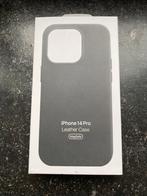 iPhone 14pro Leather Case Noir, Comme neuf