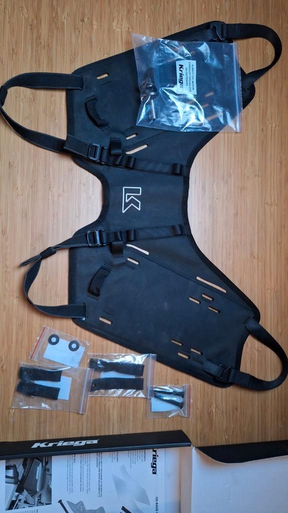 KRIEGA OS base Honda AfricanTwin CRF1100, Motos, Accessoires | Valises & Sacs, Neuf, Enlèvement ou Envoi