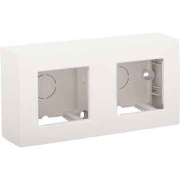 Niko - Tweevoudige opbouwdoos, kleur wit, 101-80200 beschikbaar voor biedingen