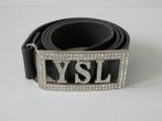 YSL riem., Kleding | Dames, Riemen en Ceinturen, Overige kleuren, Ophalen of Verzenden, Zo goed als nieuw, 3 tot 5 cm