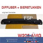 W205 S205 AMG Diffuser + uitlaat sierstukken Mercedes C Klas, Gebruikt, -, Ophalen of Verzenden, -