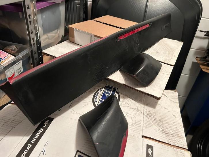 Originele AMG Ducktail Mercedes R129 SL kofferbak spoiler, Auto-onderdelen, Carrosserie, Achterklep, Mercedes-Benz, Achter, Gebruikt
