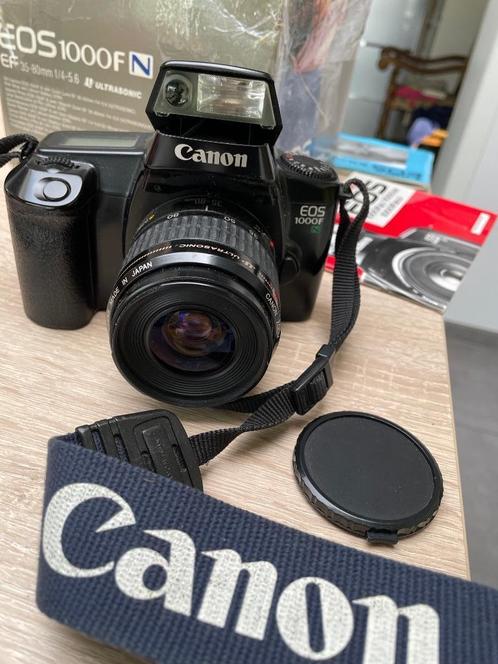 Canon reflexcamera, TV, Hi-fi & Vidéo, Appareils photo analogiques, Utilisé, Reflex miroir, Canon, Enlèvement