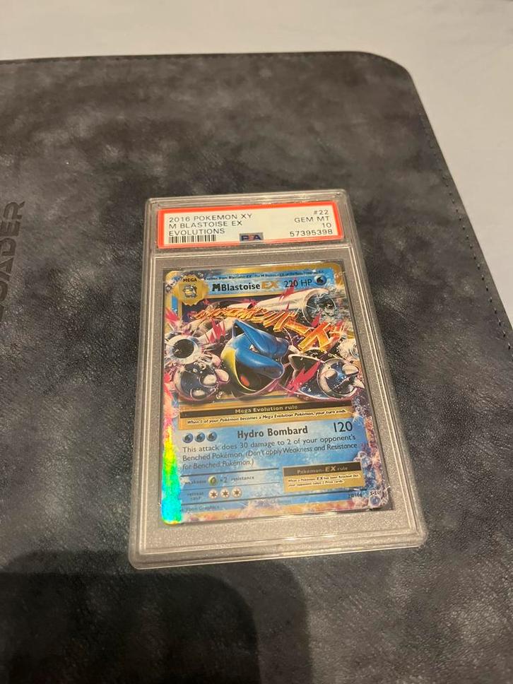 Blastoise psa 10, Hobby en Vrije tijd, Verzamelkaartspellen | Pokémon, Zo goed als nieuw, Ophalen of Verzenden