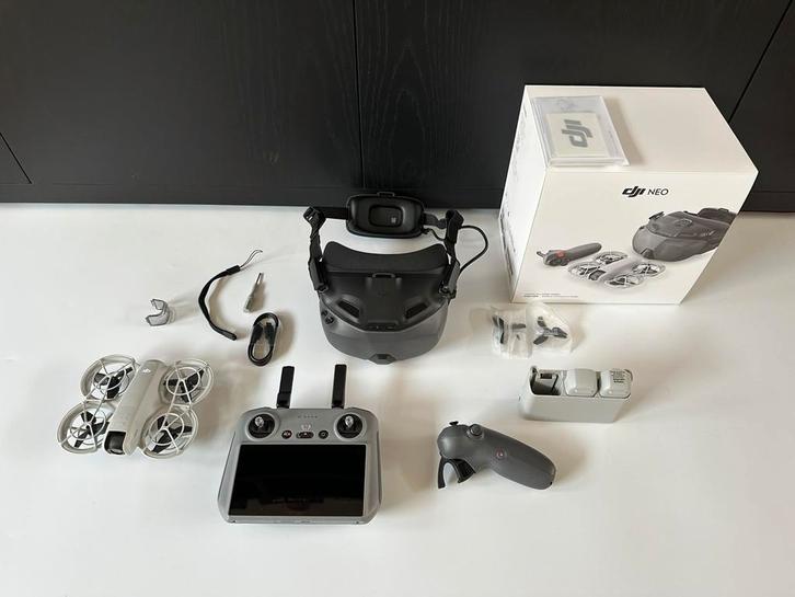 DJI NEO FPV-FMC incl. DJI Goggles N3+DJI RC Motion3-occasion, Audio, Tv en Foto, Drones, Zo goed als nieuw, Drone met camera, Ophalen of Verzenden